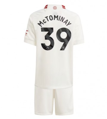 Manchester United Scott McTominay #39 Tredje Kläder Barn 2023-24 Kortärmad (+ Korta byxor)